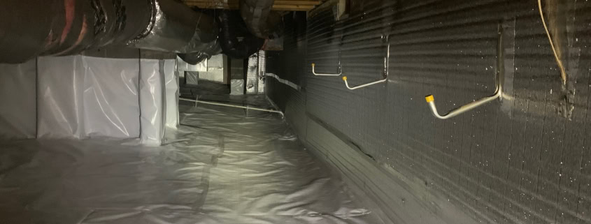 sealed crawlspace