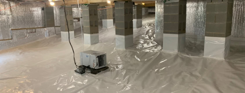 properly encapsulated crawlspace