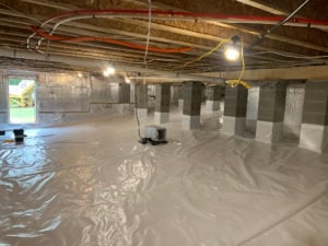 crawlspace encapsulation in Chapel Hill