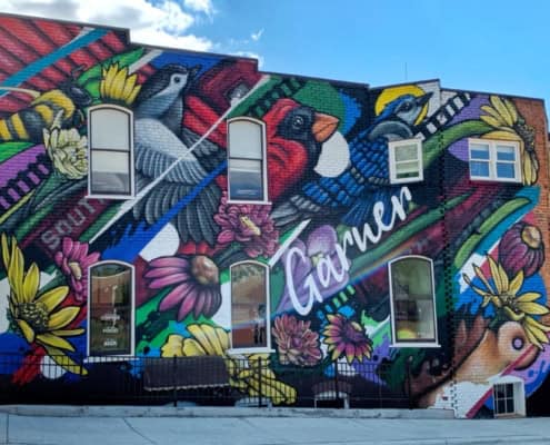 Garner mural