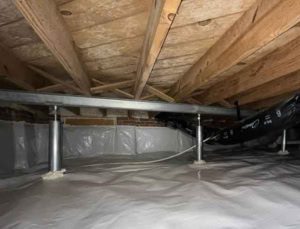 support jacks with supplemental beam