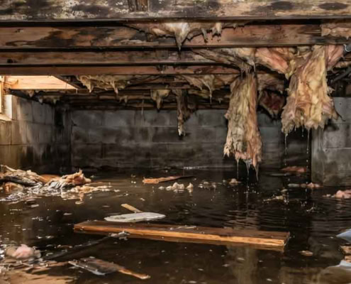 crawlspace flooding