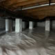 crawlspace encapsulated on W Elm Ave in Holly Springs
