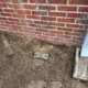 exterior underpinning bracket for foundation repair at Auburn Knightdale Rd in Raleigh