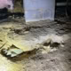 exposed masonry tier footer found during foundation inspection in Raleigh